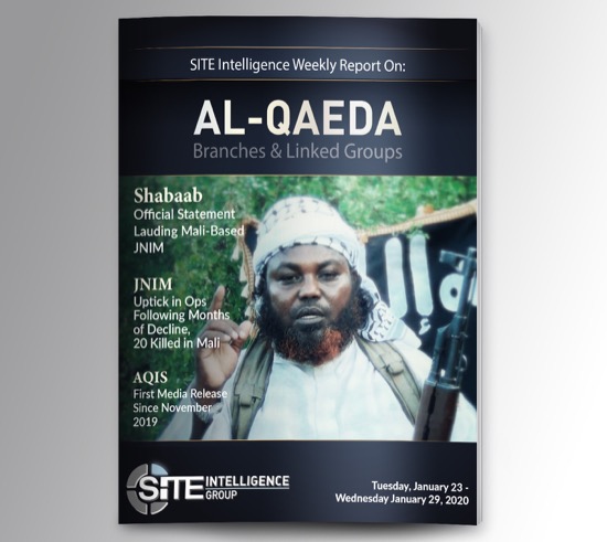 Weekly inSITE on al-Qaeda for January 23-29, 2020