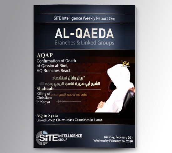 Weekly inSITE on al-Qaeda for February 20-26, 2020