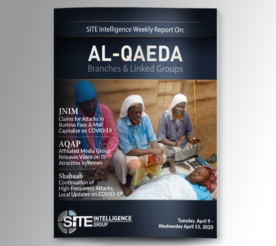 Weekly inSITE on al-Qaeda for April 9-15, 2020