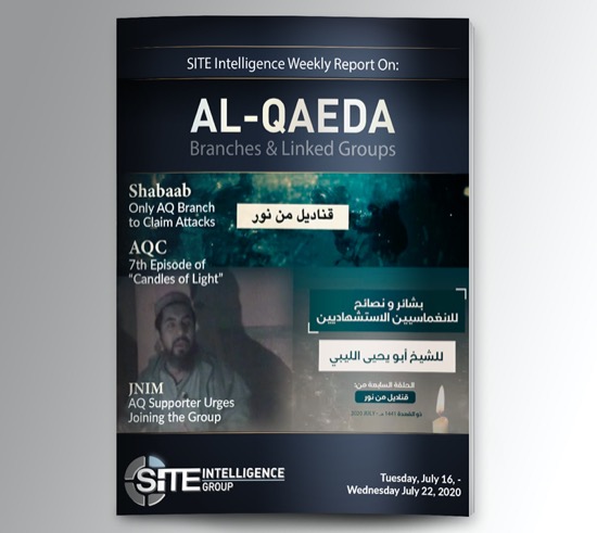 Weekly inSITE on al-Qaeda for July 16-22, 2020