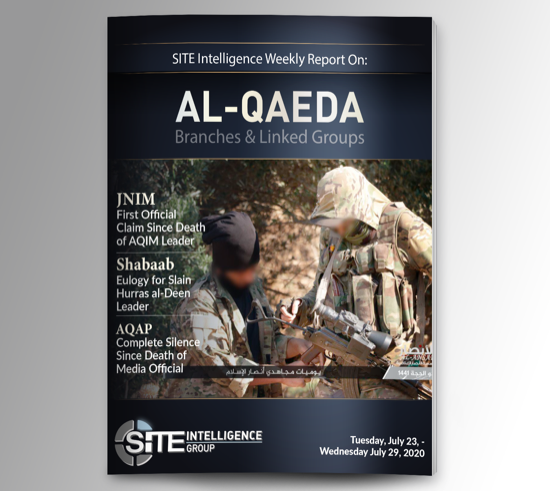 Weekly inSITE on al-Qaeda for July 23-29, 2020