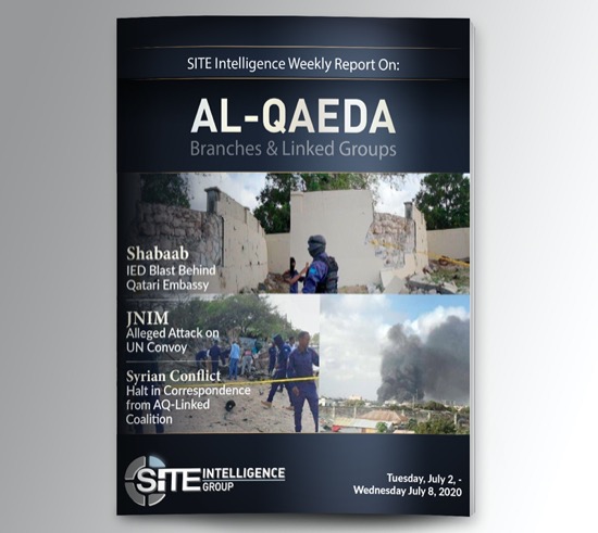 Weekly inSITE on al-Qaeda for July 2-8, 2020