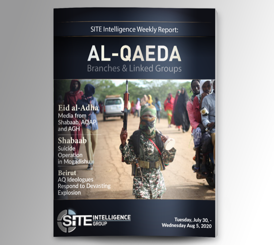 Weekly inSITE on al-Qaeda for July 30-August 5, 2020