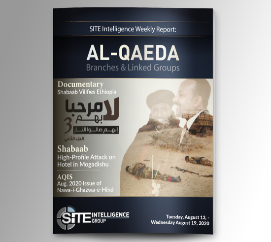 Weekly inSITE on al-Qaeda for August 13-19, 2020