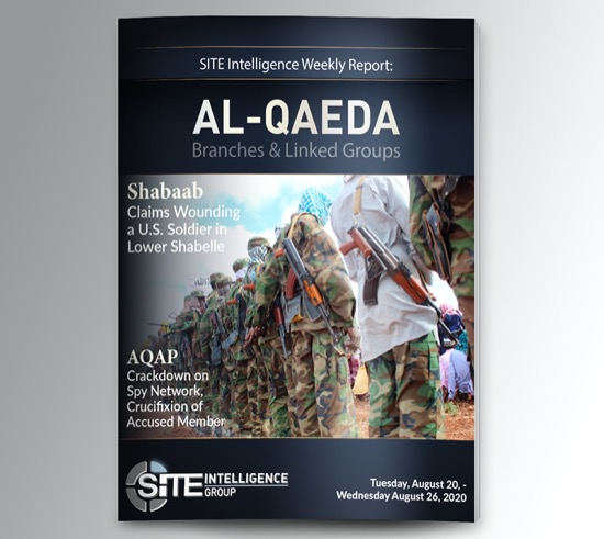 Weekly inSITE on al-Qaeda for August 20-26, 2020