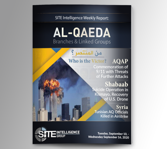 Weekly inSITE on al-Qaeda for September 10-16, 2020