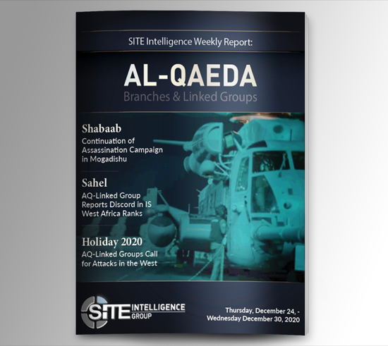 Weekly inSITE on Al-Qaeda for December 24-30, 2020