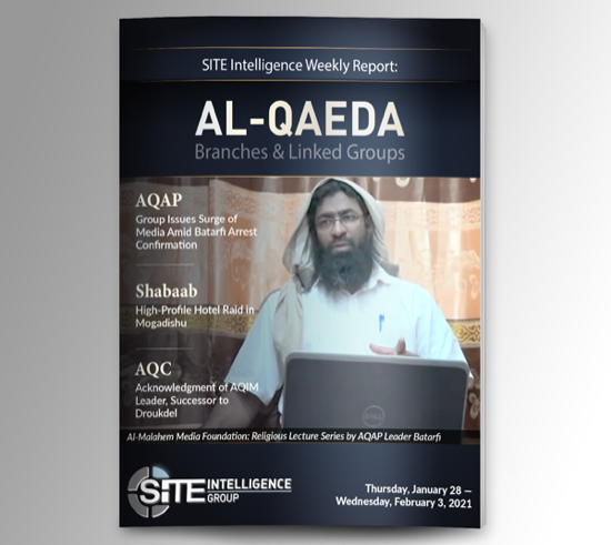 Weekly inSITE on Al-Qaeda for January 28-February 3, 2021
