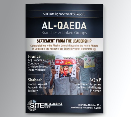 Weekly inSITE on al-Qaeda for October 29-November 4, 2020