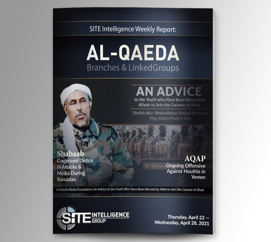 Weekly inSITE on Al-Qaeda for April 22-28, 2021