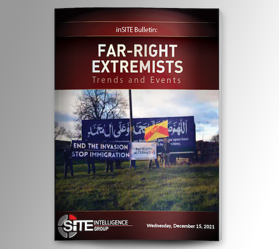 inSITE Bulletin on Far-Right Extremists: Trends and Events December 15, 2021