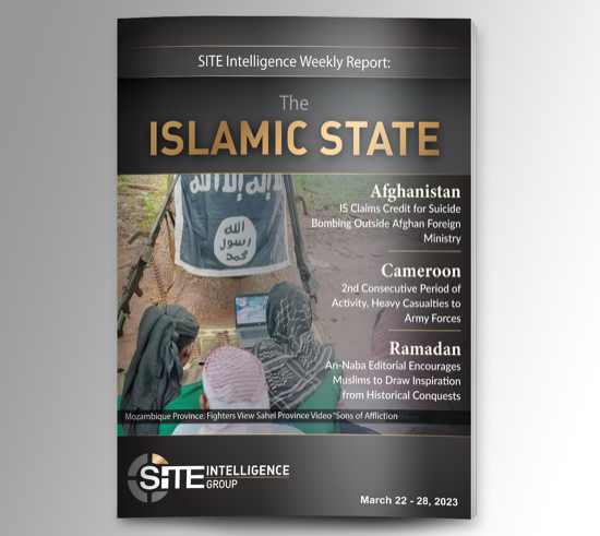 Weekly inSITE on the Islamic State for March 22-28, 2023