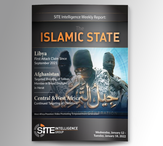 Weekly inSITE on the Islamic State for January 12-18, 2022