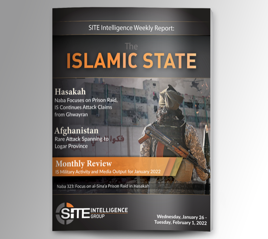 Weekly inSITE on the Islamic State for January 26-February 1, 2022