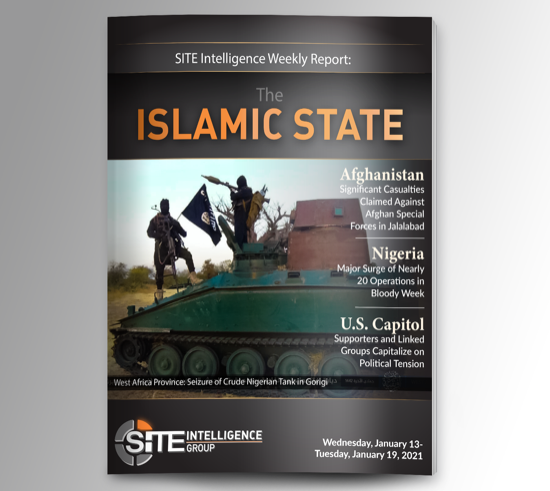 Weekly inSITE on the Islamic State for January 13-19, 2021