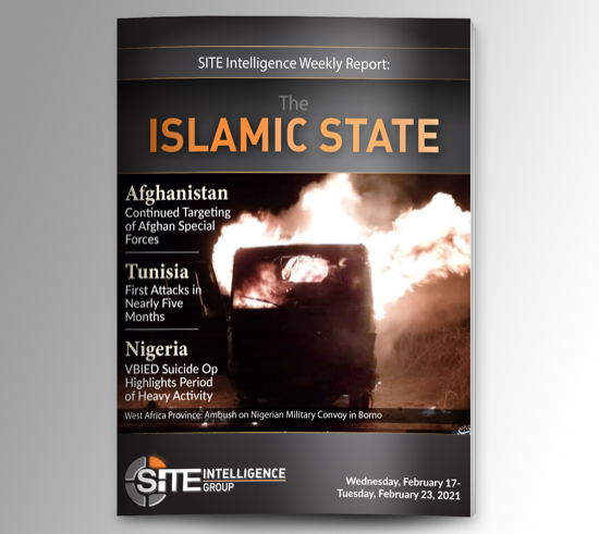 Weekly inSITE on the Islamic State for February 17-23, 2021