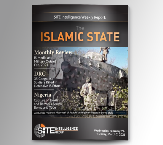 Weekly inSITE on the Islamic State for February 24-March 2, 2021