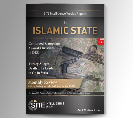Weekly inSITE on the Islamic State for April 26-May 2, 2023