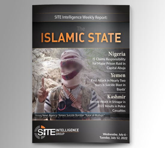 Weekly inSITE on the Islamic State for July 6-12, 2022