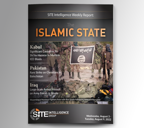 Weekly inSITE on the Islamic State for August 3-9, 2022