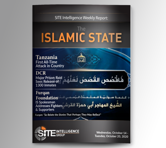 Weekly inSITE on the Islamic State for October 14-20, 2020