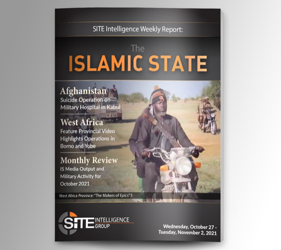 ​Weekly inSITE on the Islamic State for October 27-November 2, 2021
