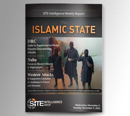 ​Weekly inSITE on the Islamic State for November 3-9, 2021