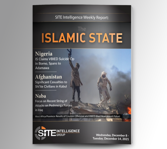 Weekly inSITE on the Islamic State for December 8-14, 2021