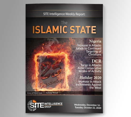 Weekly inSITE on the Islamic State for December 16-22, 2020