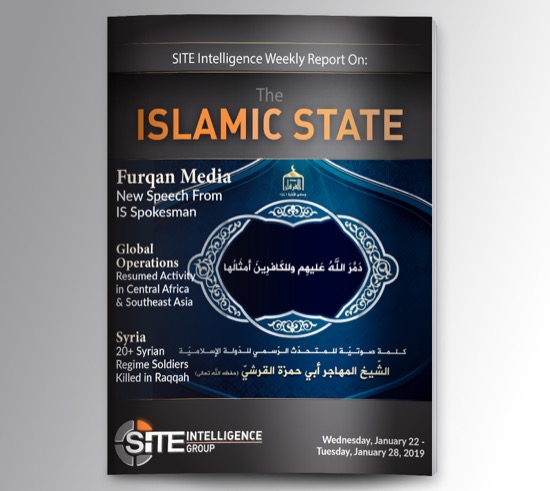 Weekly inSITE on the Islamic State for January 22-28, 2020
