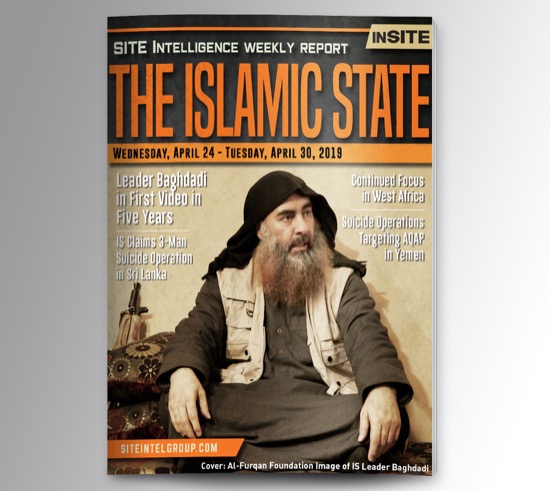Weekly inSITE on the Islamic State for April 24-30, 2019
