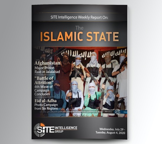 Weekly inSITE on the Islamic State for July 29-August 4, 2020