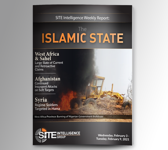Weekly inSITE on the Islamic State for February 3-9, 2021