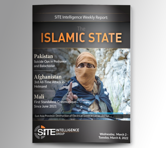 Weekly inSITE on the Islamic State for March 2-8, 2022